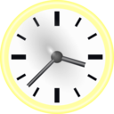 download Clock clipart image with 225 hue color