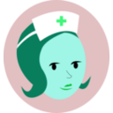 download Nurse clipart image with 135 hue color