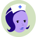 download Nurse clipart image with 225 hue color