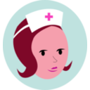 download Nurse clipart image with 315 hue color