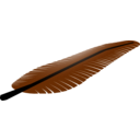 download Pluma clipart image with 180 hue color