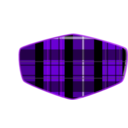 download Tartan clipart image with 270 hue color
