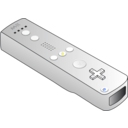 download Wiimote clipart image with 225 hue color