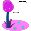 download Spring clipart image with 180 hue color