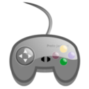 download Simple Game Pad clipart image with 45 hue color