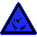 download Signs Hazard Warning clipart image with 180 hue color