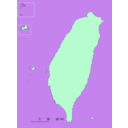 download Taiwan Map clipart image with 90 hue color