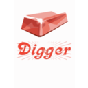 download Digger clipart image with 315 hue color