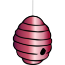 download Beehive clipart image with 315 hue color