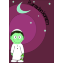 download Ramadan Kareem clipart image with 90 hue color