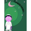 download Ramadan Kareem clipart image with 270 hue color