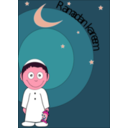 download Ramadan Kareem clipart image with 315 hue color