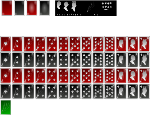 Oxygen Playing Card Faces