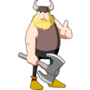 download Viking Warning clipart image with 0 hue color