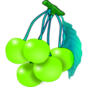 download Cherries clipart image with 90 hue color