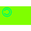 download Copyleft Commie Flag clipart image with 90 hue color