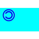 download Copyleft Commie Flag clipart image with 180 hue color