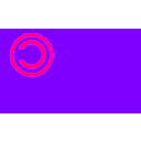 download Copyleft Commie Flag clipart image with 270 hue color