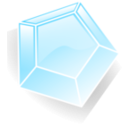 download Diamond clipart image with 315 hue color