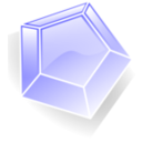 download Diamond clipart image with 0 hue color