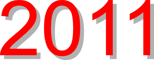 2011 Red Sign