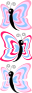 Cartoon Butterfly Cm8
