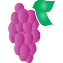 download Grapes Icon clipart image with 0 hue color