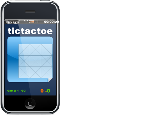 Javascript Phone Tictactoe Game