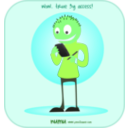 download Numu01 Mobile clipart image with 90 hue color