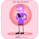 download Numu01 Mobile clipart image with 270 hue color