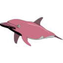 download Dolphin clipart image with 135 hue color