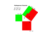 download Pythagorean Theorem clipart image with 0 hue color