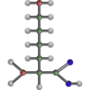 download Lysine Amino Acid clipart image with 225 hue color