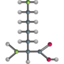 download Lysine Amino Acid clipart image with 315 hue color