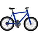 download Bicycle clipart image with 225 hue color