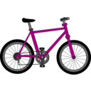 download Bicycle clipart image with 315 hue color