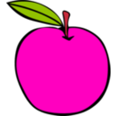 download Simple Fruit Apple clipart image with 315 hue color