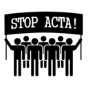 download Stop Acta clipart image with 225 hue color