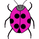 download Ladybug clipart image with 315 hue color