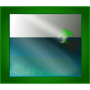 download Simple Scenery 2 clipart image with 90 hue color