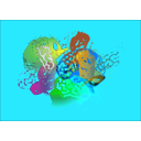download Psychotic Chaos clipart image with 90 hue color
