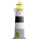 download Lighthouse clipart image with 45 hue color