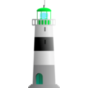 download Lighthouse clipart image with 135 hue color