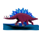 download Stegosaurus Mois S Rinc 03r clipart image with 180 hue color