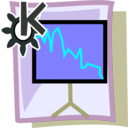 download Kpresenter clipart image with 180 hue color