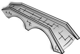 Rpg Map Symbols Stone Bridge Alternate