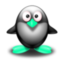 download Pinguino clipart image with 135 hue color