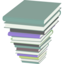 download Pile Of Books clipart image with 45 hue color