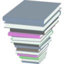 download Pile Of Books clipart image with 90 hue color