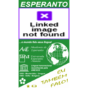 download Esperanta Propagando clipart image with 270 hue color